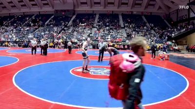 1A-157 lbs Champ. Round 1 - Jace Parent, St Francis School vs Kemodjae Wynes, Southwest