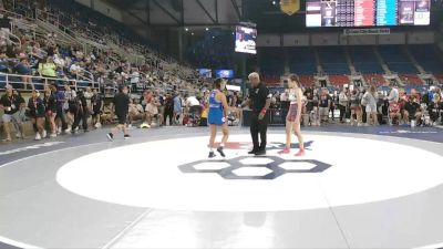 110 lbs Champ. Rd Of 64 - Trinity Moore, PA vs Kaira Acosta, KS