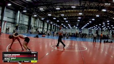 105 lbs Rd# 5- 3:45pm Friday Final Pool - Wyatt Wolf, Team BAM vs Easton Weidner, Nebraska Elite