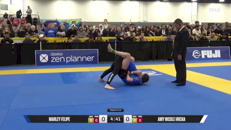 Amy Nicole Hrcka vs Marley Felipe 2025 World IBJJF Jiu-Jitsu No-Gi Championship