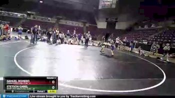 92 lbs Round 5 (10 Team) - Stetson Gabel, Bear Cave Wrestling Club vs Samuel Romero, Duran Wrestling Club