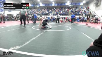 75 lbs Consi Of 4 - Witten Barr, Hornet Wrestling vs Iverson Hardin, Black Fox Wrestling Club