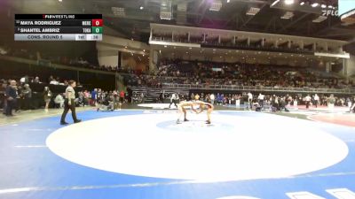 105 lbs Cons. Round 5 - Maya Rodriguez, Merced vs Shantel Ambriz, Tokay