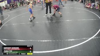 64 lbs Cons. Round 3 - Parks Fox, Eastside Youth Wrestling vs Anthony Goidosik, White Knoll Youth Wrestling