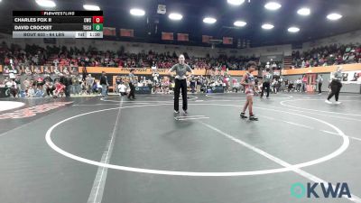 64 lbs Rr Rnd 1 - Charles Fox II, CacheWrestlingClub vs David Crocket, Tecumseh Youth Wrestling