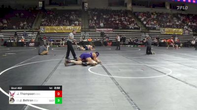 197 lbs Consi Of 32 #2 - Jakob Thompson, Eastern Washington vs Justin Beltran, East Carolina