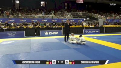Cameron Jacob Wong vs Henzo Ferreira Coelho 2026 Pan Kids Jiu-Jitsu IBJJF Championship