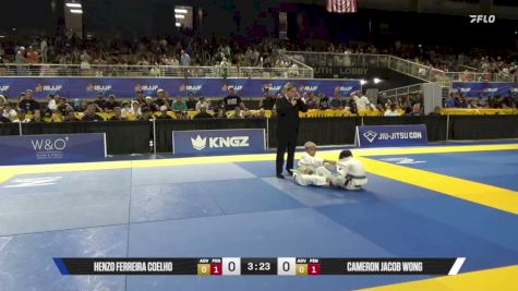 Cameron Jacob Wong vs Henzo Ferreira Coelho 2026 Pan Kids Jiu-Jitsu IBJJF Championship