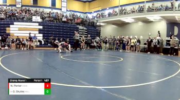 115 lbs. Champ. Round 1 - Gracie Skyles, Rolla vs Nova Porter, Southern Boone