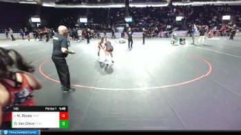 140 lbs Semifinal - MaryAnn Reyes, Toppenish (Girls) vs Diamond Van Cleve, Othello (Girls)