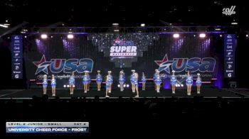 University Cheer Force - Frost [2026 L2 Junior - Small Day 2] 2026 USA All Star Super Nationals