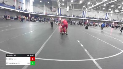 285 lbs Round Of 32 - Ethan Miller, Lock Haven vs Calvin Lachman, Lehigh - UnAttached