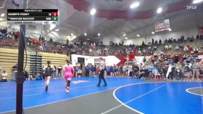 125 lbs Cons. Round 3 - Braylee Racicot, Intense WC vs Kambyr Posey, Tri West