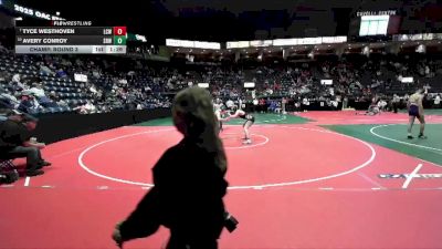 154 lbs Champ. Round 3 - Tyce Westhoven, LCW3 vs Avery Conroy, SRW2