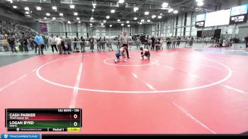 135 lbs Semifinal - Cash Parker, Team Idaho WC vs Logan Byrd, INWTC