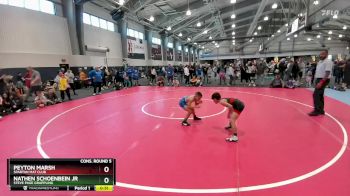 70 lbs Cons. Round 5 - Peyton Marsh, Spartan Mat Club vs Nathen Schoenbein Jr, Steve Page Grappling