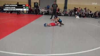 90 lbs Round 3 - Cable Schumann, Martin County Red Bulls vs Landon LePine, Mosinee