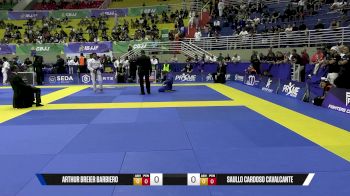 Saullo Cardoso Cavalcante vs Arthur Breier Barbiero 2025 Brasileiro Jiu-Jitsu IBJJF