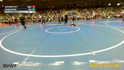 67 lbs Consi Of 4 - Solomon Levy, Mat Assassins vs Chase Boyer, Hutchy Hammers (HS)