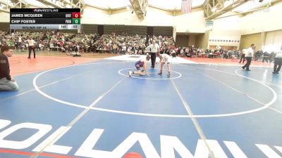 96-M lbs Round Of 16 - James McQueen, Grit Mat Club vs Chip Foster, Pride WC