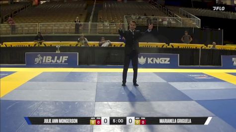 Marianela Griguela vs Julie Ann Mongerson 2025 Pan Jiu Jitsu IBJJF Championship