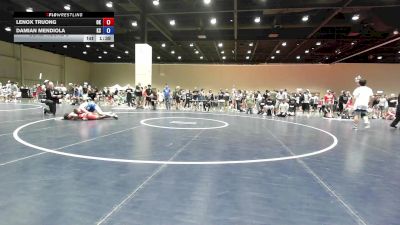 120 lbs Cons. Round 2 - Lenox Truong, OK vs Damian Mendiola, KS