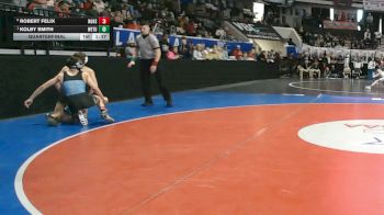 6A 113 lbs Quarterfinal - Kolby Smith, Wetumpka vs Robert Felix, Northridge High School