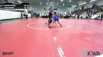 58-61 lbs Rr Rnd 5 - Hunter Osburn, Jay Wrestling Club vs Chloe Grimes, Tiger Trained Wrestling