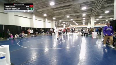 126 lbs Champ. Round 4 - Kenna McCauley, Utah vs Charli Bybee, Wyoming