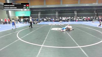 106 lbs Consi Of 32 #2 - Jordan Dodge, Nampa vs Teagan Griffiths, Canyon View UT