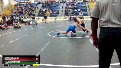 190 lbs Quarterfinals (8 Team) - Marvin Mendez, Jesuit vs Jett McCauley, Charlotte Hs