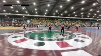 132 lbs Quarterfinal - Ryan Bahnson, Heartland Wrestling Academy vs Keigan Couch, St. Mary`s Cardinals WC