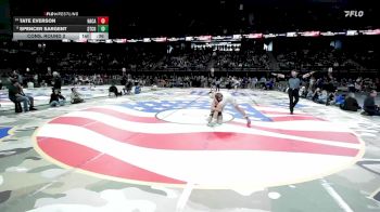 Cons. Round 2 - Tate Everson, Hamlin/Castlewood vs Spencer Sargent, Stanley County