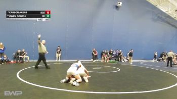 132 lbs Cons. Round 2 - Owen Dowell, Washburn Rural vs Carson Akers, Dodge City