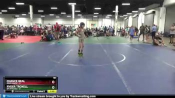 48 lbs Round 2 (8 Team) - Chance Beal, Ohio Dawgz vs Ryder Troxell, 84 Athletes