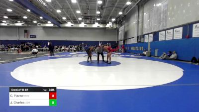 174 lbs Consi Of 16 #2 - Chris Piazza, Stevens vs Jalen Charles, Southern Maine