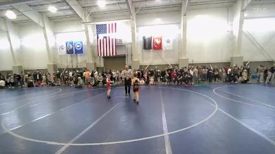 55 lbs Cons. Round 5 - Bennett Flink, Hook`em W.C. vs Jonathan Griffel, Team Prestige Wrestling