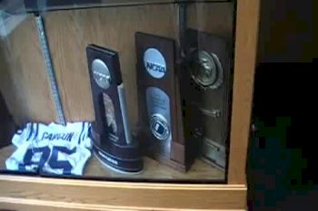 Trophy Case and Campus Tour