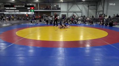 145 lbs Cons. Round 3 - Mckenzie Cook, Eureka vs Noa Arnold, Simpson