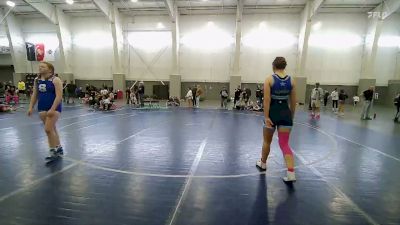 40-44 lbs Round 2 - Paitynn Wing, JWC Girls vs Brynn Peterson, Athlos Wrestling