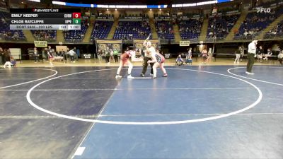 200 lbs Consy 6 - Emily Neeper, Curwensville vs Chloe Ratcliffe, Upper Dauphin