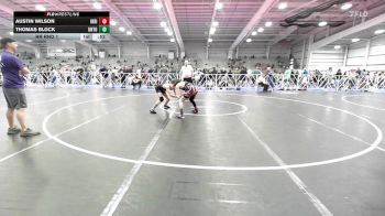 110 lbs Rr Rnd 1 - Austin Wilson, Indiana Outlaws Red vs Thomas Block, Untouchables