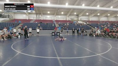 100 lbs Shay Lundvall, Iowa vs Dustin Woodruff, Ohio