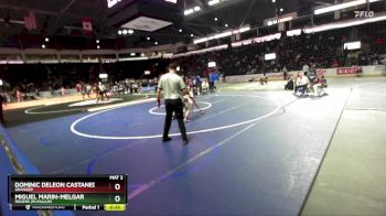 113 lbs Cons. Round 2 - Miguel Marin-Melgar, Rogers (Puyallup) vs Dominic Deleon Castaneda, Granger