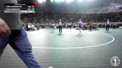 B5A-144 lbs Quarterfinal - Clint Longanacre, Chickasha/Verden vs Kale Livingston, McAlester