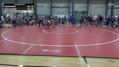 125 lbs Semifinal - Isaiah Payne, Canfield vs Shae Salerno, Carlisle