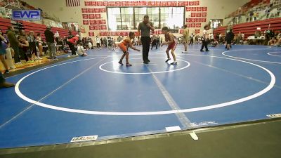 75 lbs Rr Rnd 1 - Angel Alfaro-Williams, OKC Saints Wrestling vs Elijah Bruce, Wesley Wrestling Club