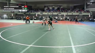 115 lbs Quarterfinals (8 Team) - Russell Commerford, Farmington vs Kiptyn Meiners, Caledonia/Houston