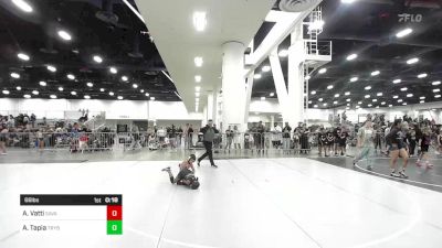 66 lbs 2nd Place - Abhisri Vatti, Savage House WC vs Andres Tapia, Trybe