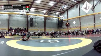 145 lbs Champ. Round 1 - Chanelle Trammell, Lebanon HS vs Sage O`Brien, Keystone High School